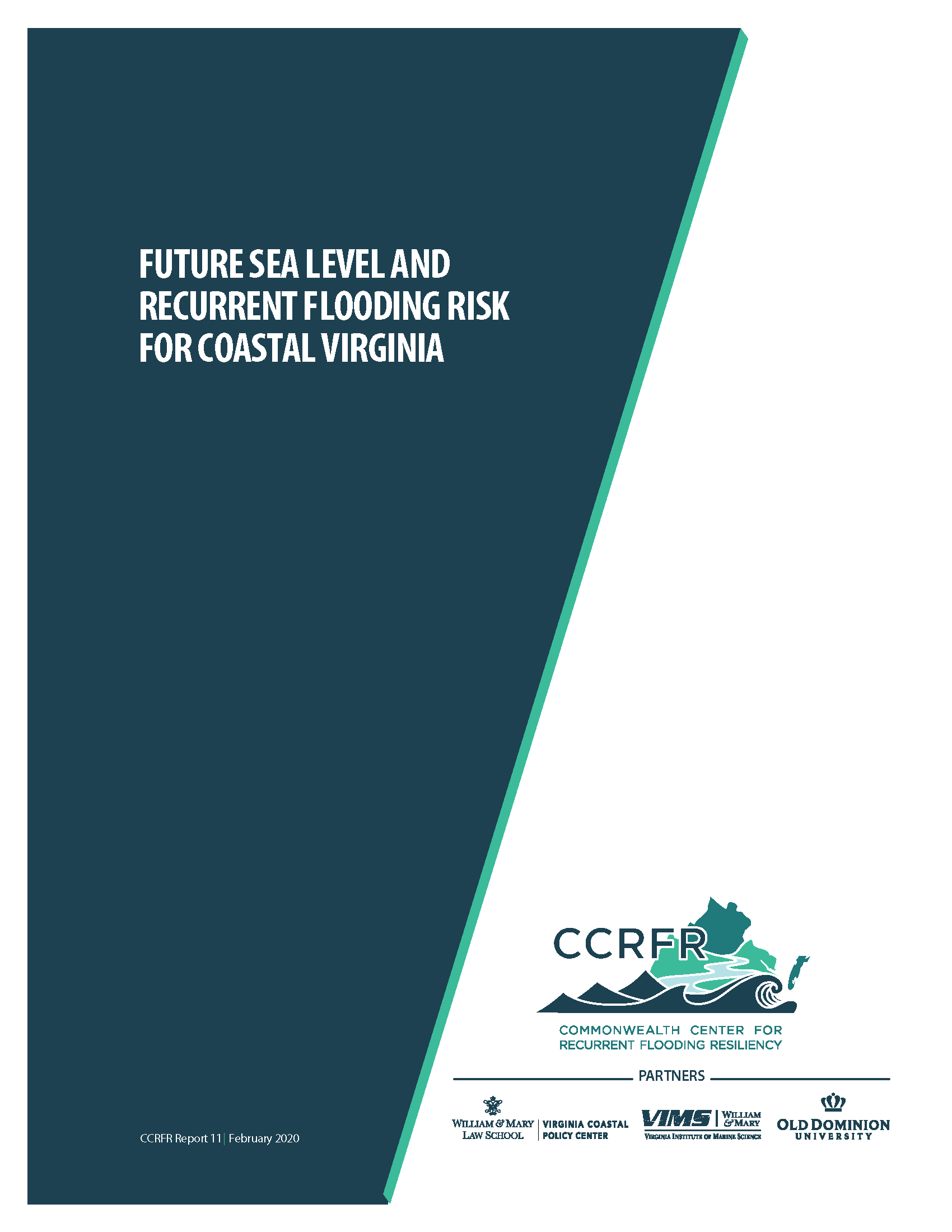 Pages from Future Sea Level and Recurrent Flooding Risk for Coastal Virginia - Final Version -cover pic